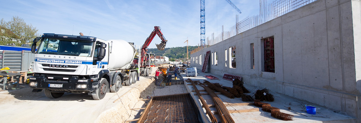 Transportbeton aller Betongüten